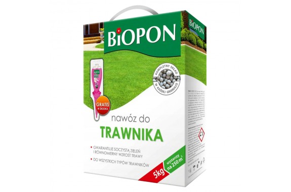 Biopon nawóz do trawnika 5 kg