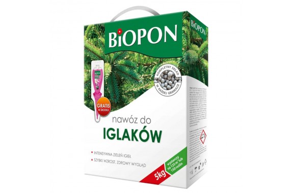 Biopon nawóz do iglaków 5 kg