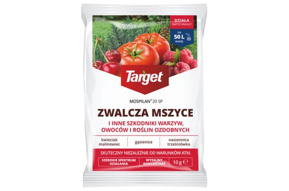 TARGET MOSPILAN 20 SP Zwalcza Mszyce Szkodniki Warzyw 10g