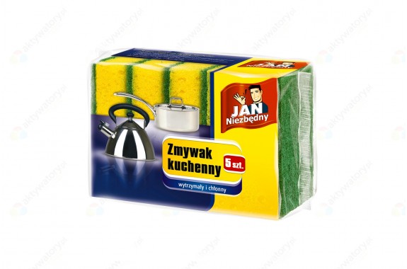 Jan Niezbędny Zmywak kuchenny 5+1 szt