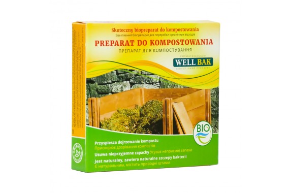 WELL BAK do Kompostowania Bakterie Kompostowe 60g