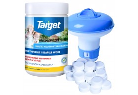 Target Tabletki Multi Chlor do basenu 20g 1kg + boja dozująca