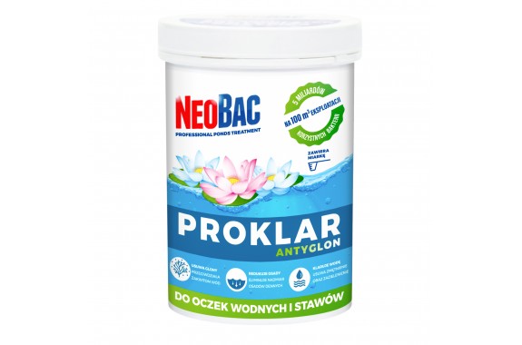 NeoBac PROKLAR antyglon bakterie do oczek wodnych