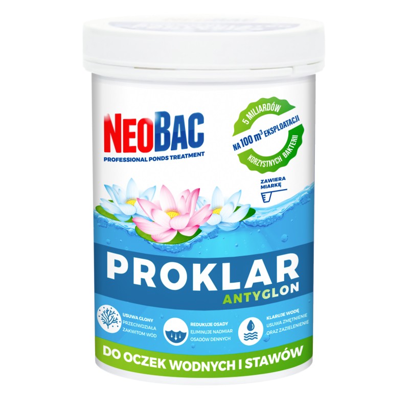 NeoBac PROKLAR antyglon bakterie do oczek wodnych