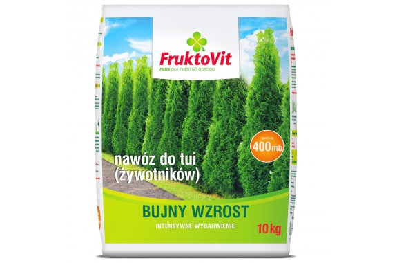 FRUKTOVIT Nawóz do Tui i Żywotników Bujny Wzrost 10kg