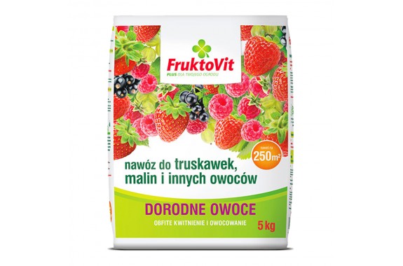 FRUKTOVIT Nawóz do Truskawek Malin Owocowanie 5kg