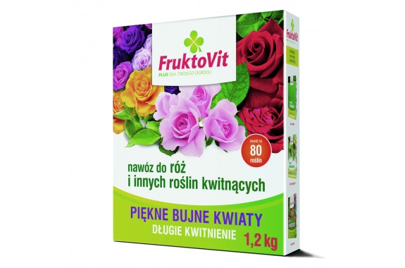 FRUKTOVIT Nawóz do Róż i Roślin Kwitnących 1,2kg