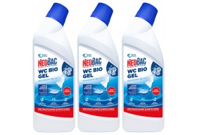 Zestaw NeoBac WC Bio Gel Nowa Formuła 3x750 ml