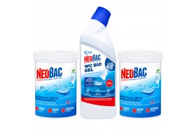 Zestaw Neobac Aktywator do oczyszczalni na ROK + Bio Żel 750 ml