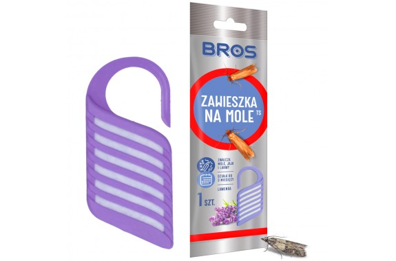 BROS Zawieszka na mole lawendowa na 3 miesiące