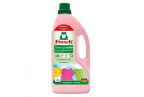 FROSCH Żel do prania tkanin kolorowych Owoc Granatu 1,5l