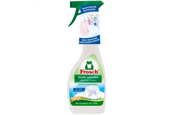 Frosch Odplamiacz w sprayu Mydło Naturalne 500 ml