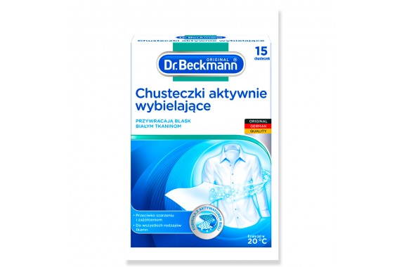 Dr. Beckmann Chusteczki aktywnie wybielające