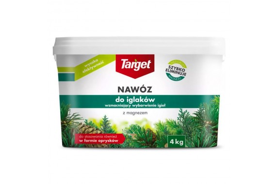 TARGET NAWÓZ DO IGLAKÓW wybarwia IGŁY zagęszcza 4 kg