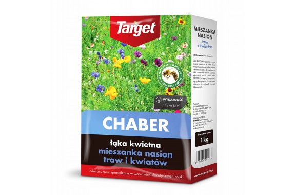 Target trawa CHABER nasiona piękna kwietna łąka 1kg