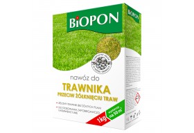 Biopon nawóz do trawnika przeciw żółknięciu 1 kg