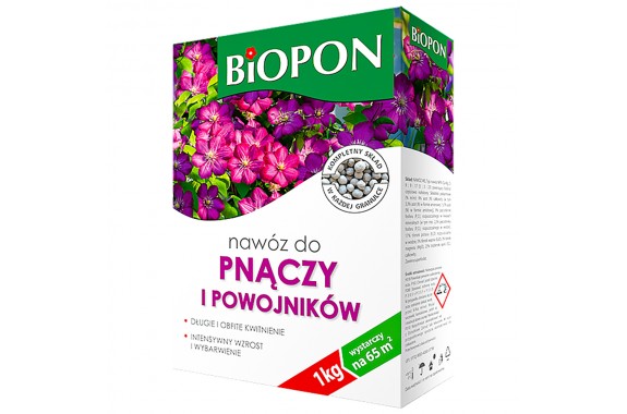 BIOPON Nawóz do powojników i pnączy Obfite kwitnienie 1kg