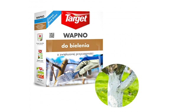 TARGET Wapno do bielenia pni drzew krzewów chroni korę 1kg