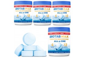 BioTab MAX 3w1 Tabletki biologiczne + odtłuszczanie na 4 lata 96+8 Gratis