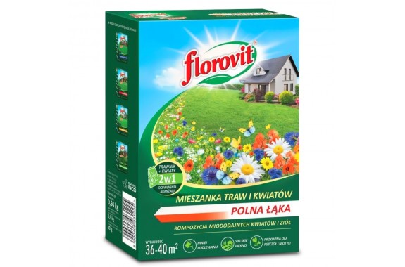 FLOROVIT Polna Łąka Trawa z kwiatami i ziołami 940g