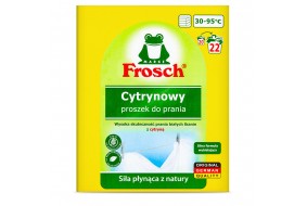 FROSCH Proszek do białych tkanin 22 prania cytrynowy 1,45 kg