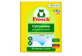 FROSCH Proszek do białych tkanin 22 prania cytrynowy 1,45 kg