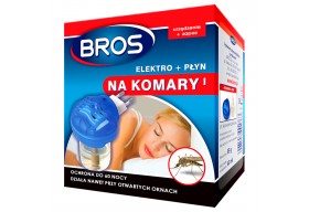 BROS Elektro + Płyn na komary odstraszacz