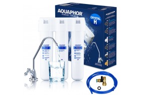 Aquaphor Filtr wody pitnej pod zlew Kryształ H zmiękczający + wylewka
