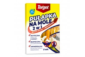 Target Pułapka na mole kuchenne ubraniowe 2w1 wabik 2 szt.