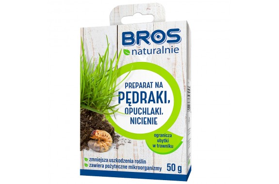 BROS Naturalny środek na pędraki nicienie 50g