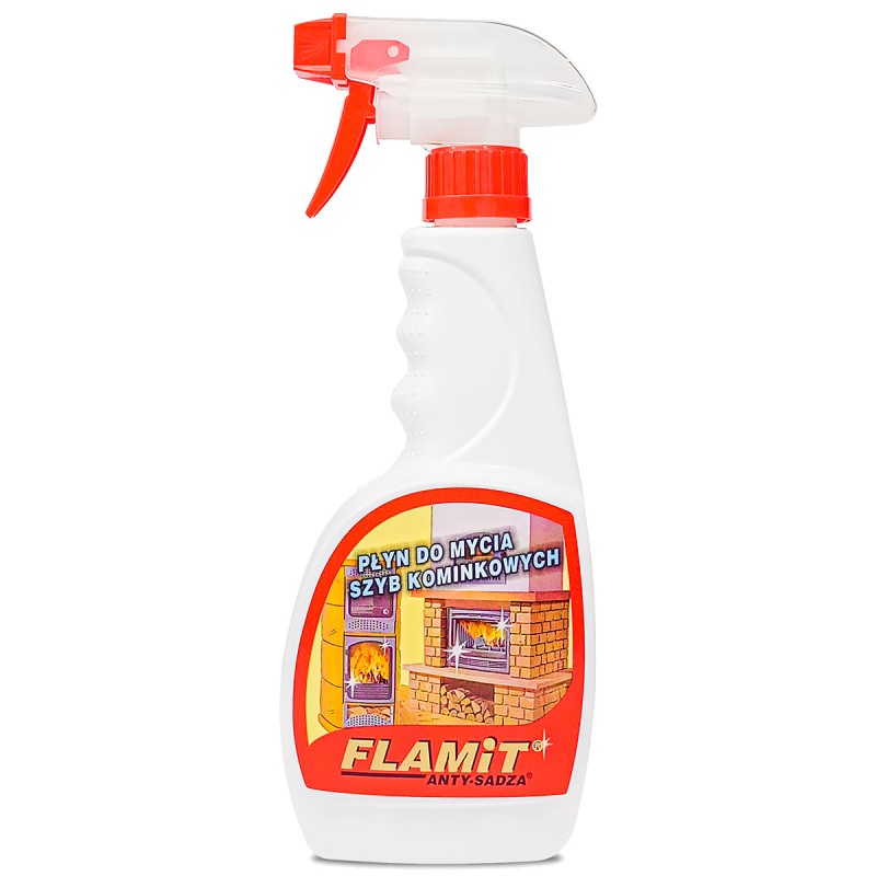 FLAMIT Anty-Sadza Płyn do czyszczenia szyb kominkowych 600 ml