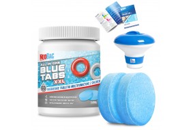 NeoBac BLUE TABS XXL Duże tabletki multifunkcyjne chlor 2x 200g