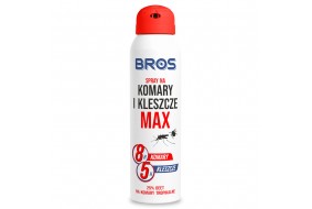 BROS Spray na komary i kleszcze MAX 25% DEET 90 ml