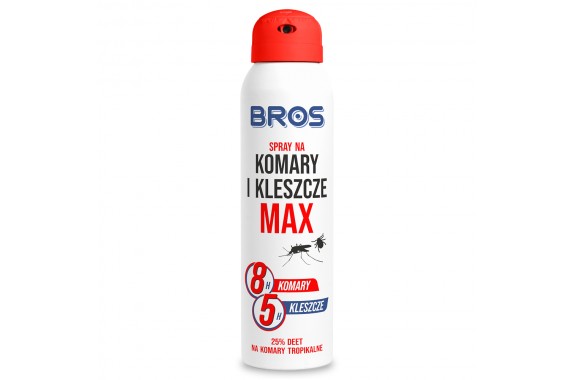 BROS Spray na komary i kleszcze MAX 90 ml