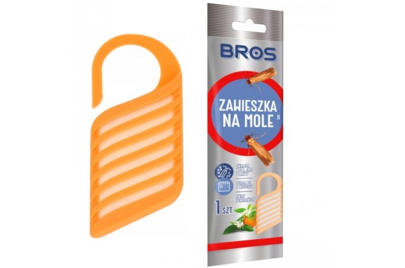 BROS Zawieszka na mole kwiat pomarańczy