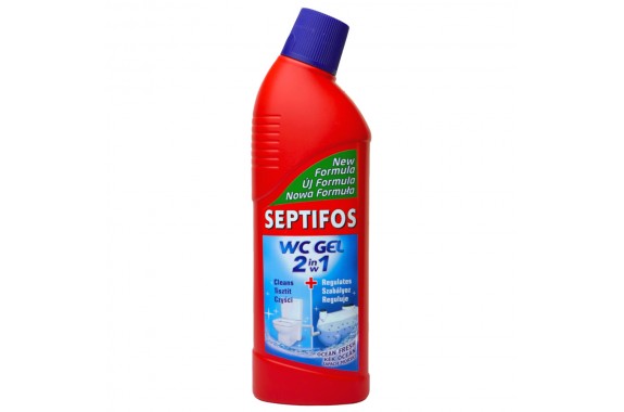 Septifos Żel WC 2w1 bezpieczny żel do toalet 750 ml