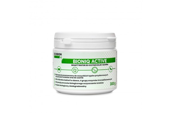BIONIQ ACTIVE bioaktywator do oczyszcz. szamb 300g