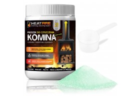 HeatFire Proszek do czyszczenia komina pieca usuwa sadzę smołę 1kg