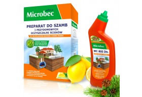 Microbec Ultra 1 kg Cytrynowy + Żel WC 500 ml Gratis