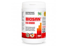 Biosan KZ 2000 preparat do poprawy warunków w obiektach inwentarskich 1kg