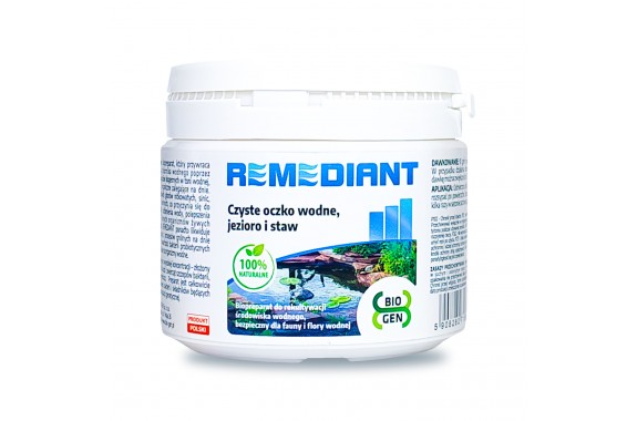 REMEDIANT naturalne bakterie do oczka wodnego stawu na glony sinice 500g