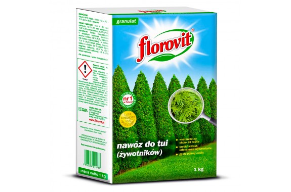 FLOROVIT Nawóz do Tui Żywotników karton 1kg