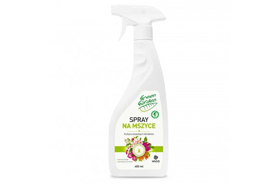 VACO Green Garden Spray na mszyce usuwa mszyce i kurz z roślin 400 ml