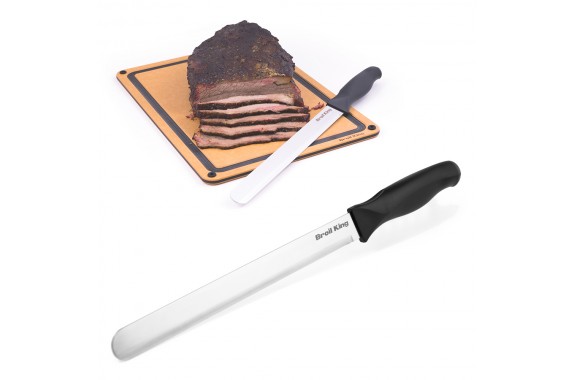 Broil King NÓŻ do PORCJOWANIA mięsa pieczeni żeberek OSTRZE 29 cm (64939)