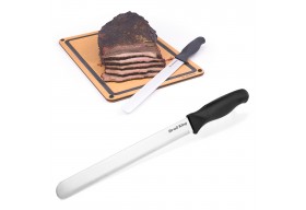 Broil King NÓŻ do PORCJOWANIA mięsa pieczeni żeberek OSTRZE 29 cm (64939)