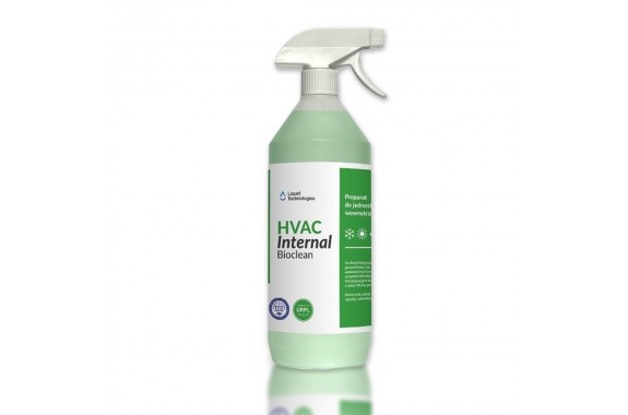 HVAC Internal Bioclean ŚRODEK do czyszczenia WNĘTRZA KLIMATYZACJI i wentylacji parowników 1L