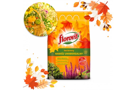 FLOROVIT Nawóz Jesienny uniwersalny granulowany Worek 1kg