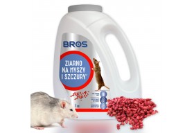 BROS Ziarno na myszy i szczury Trutka na gryzonie 1kg