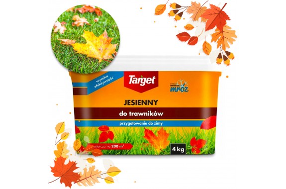 TARGET Jesienny nawóz do trawnika z mikroskładnikami 4kg