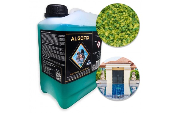 EBAN Algofix Płyn Antyglonowy środek przeciw glonom do basenu, SPA 3,2 kg